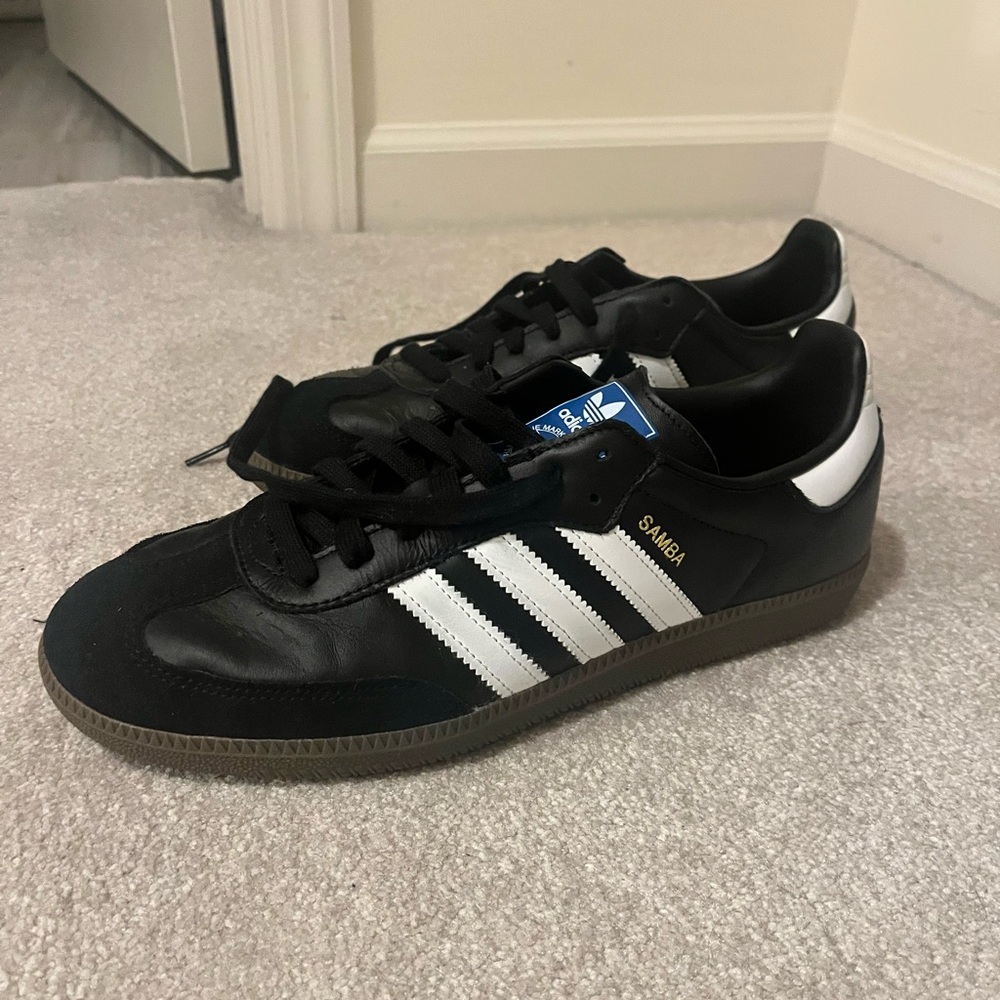 Adidas Samba Black White Sneakers